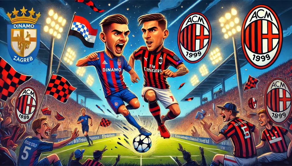 Dinamo Zagreb vs AC Milan: UCL Survival at Stake