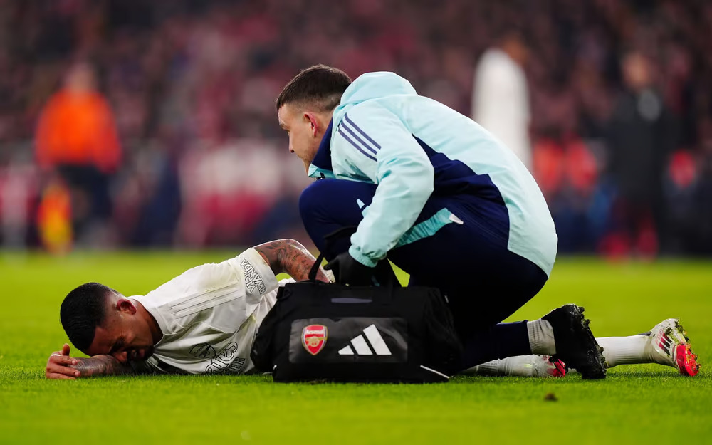 Arsenal’s Major Blow: Gabriel Jesus Injury Update