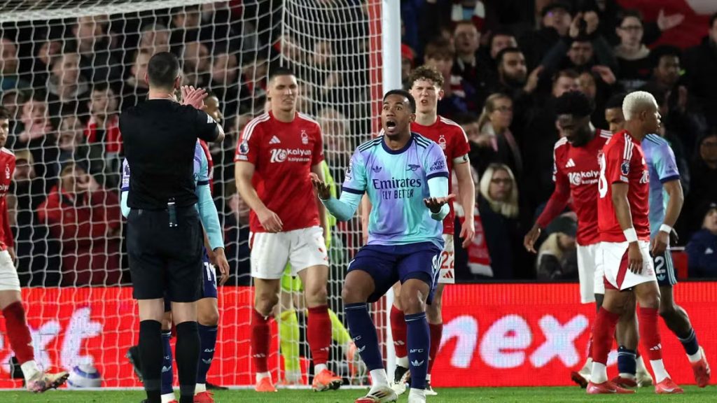 PL Title Blow: Arsenal Fail to Beat Nottingham Forest