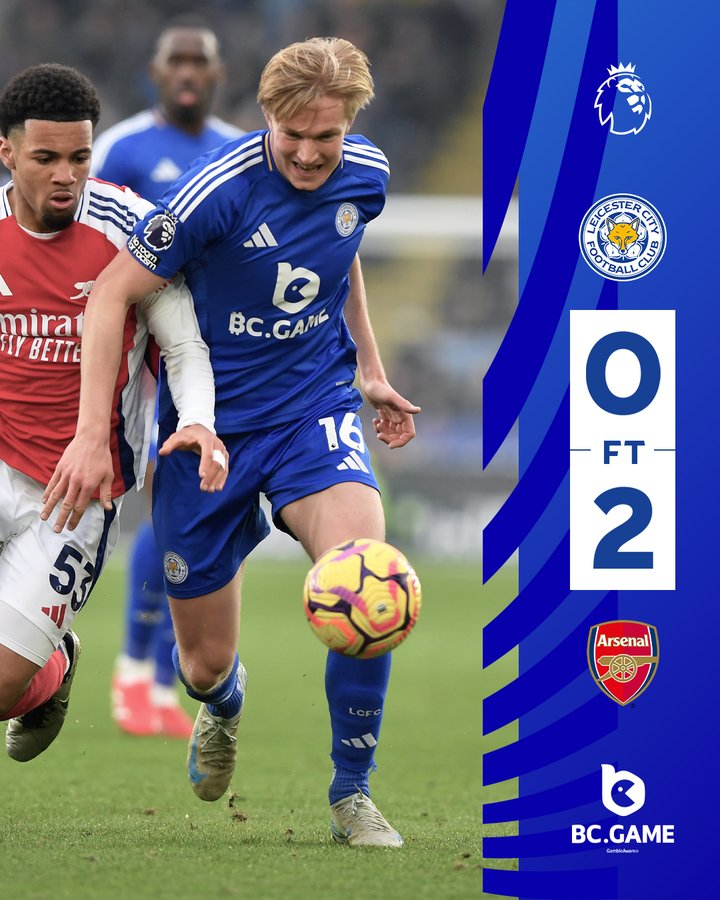 Arsenal Edge Leicester as Merino Strikes Twice