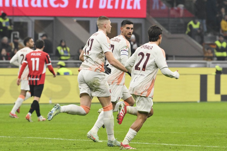 AC Milan 3-1 Roma: Rossoneri Cruise into Semi-Finals