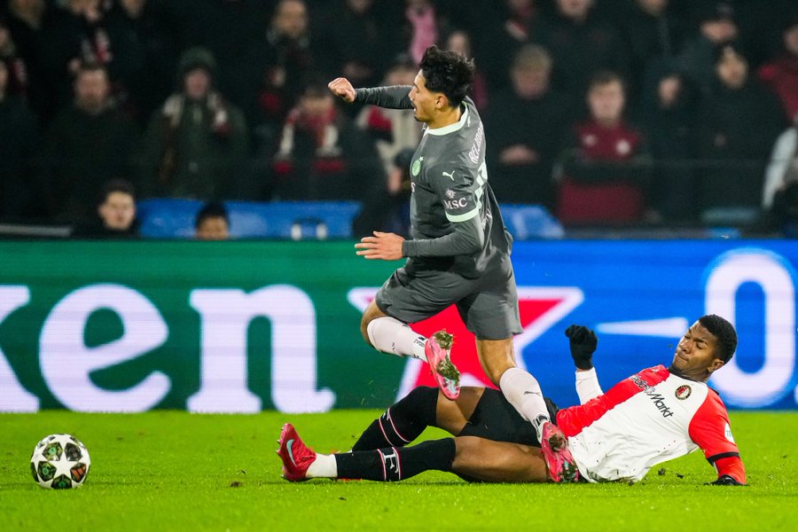 UCL Drama: Feyenoord Hold Edge Over Milan After 1-0 Win