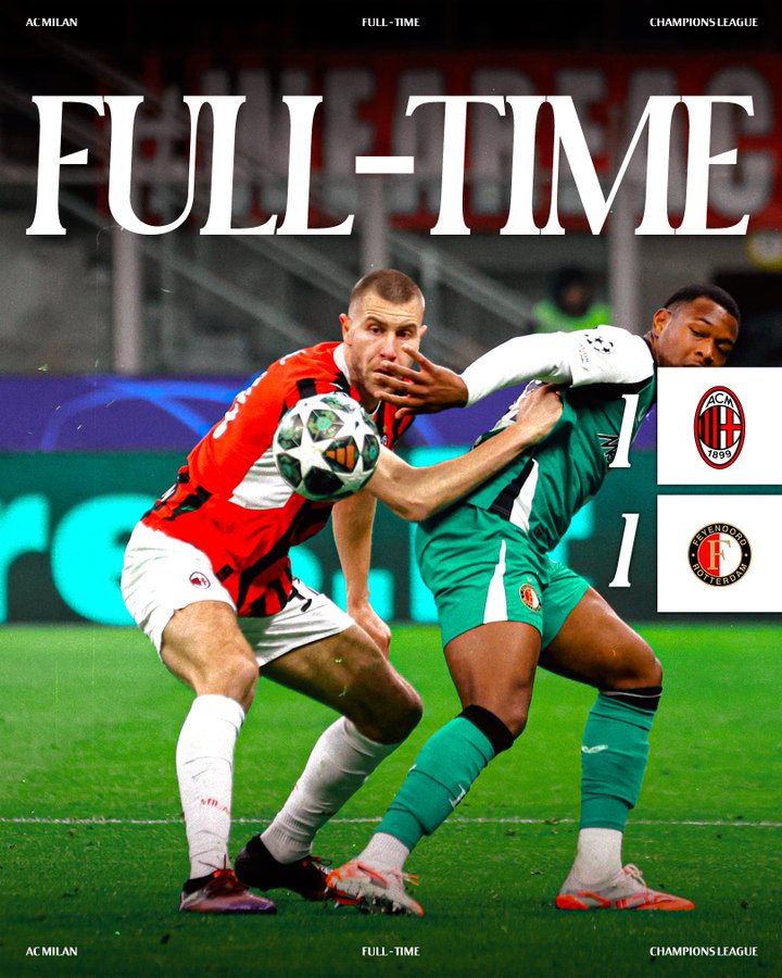 Feyenoord Dumps AC Milan Out of the Champions League