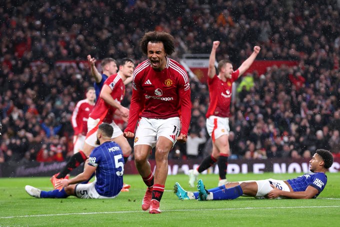 Manchester United Edge Past Ipswich Town in a Thrilling 3-2 Encounter