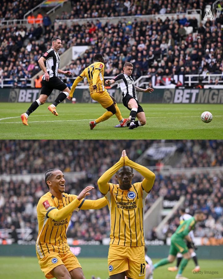 Brighton Stun Newcastle 2-1 in FA Cup Extra Time