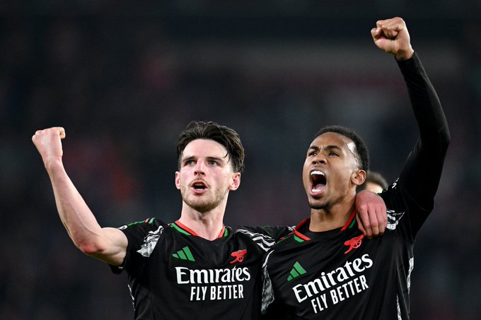 UCL: Arsenal Humiliate PSV 7-1 in First Leg